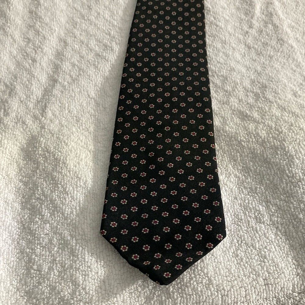 Classic Black and Red Polka Dot Ties